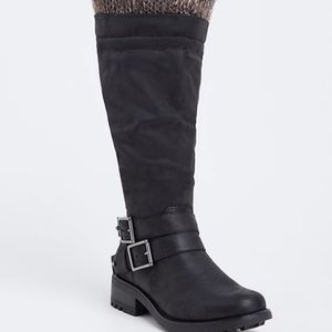 BNWOT Extra Wide Calf Torrid Knee High Boots - Women's Size 6.5